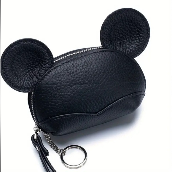 Jenny Louise Boutique Handbags - Mickey Mouse Genuine Leather Wristlet